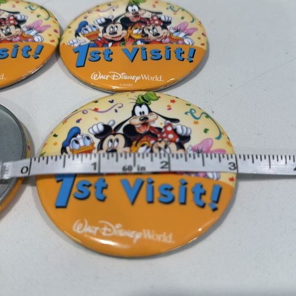 Disney 1st Visit Celebration Buttons - Picture 3 of 3